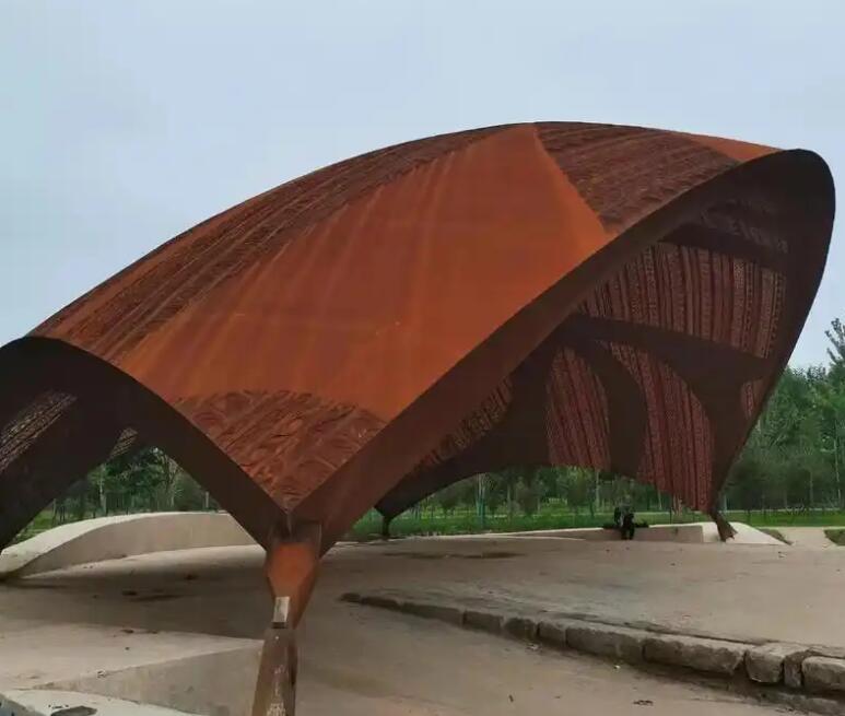 浙江耐候钢幕墙案例